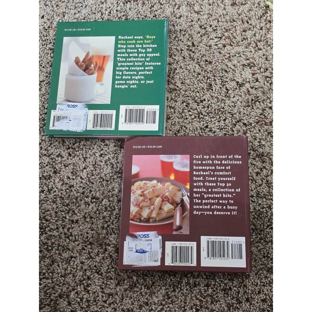 Rachael Ray Top‎ 30 Minute Meals Cookbook Comfort Food Guy Food Set